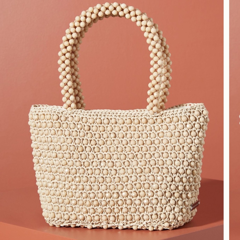 Loeffler Randall Mini Beaded Tote bag - New